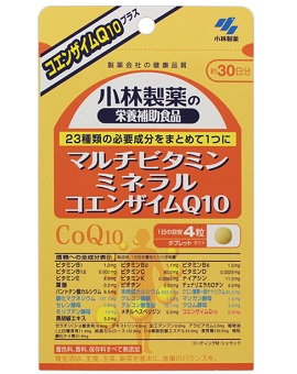 小林製薬マルチビタミンミネラル(画像引用元:amazon)